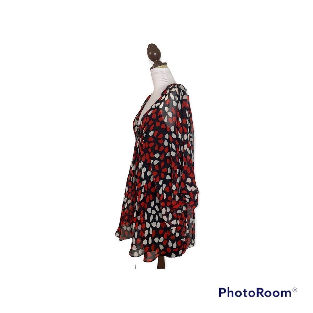 DIANE VON FURSTENBERG women’s Fluerette dress sz 6 - Picture 3 of 11